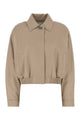 Fendi Cappuccino Leather Jacket
