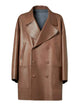 Fendi Brown Calfskin Coat