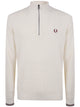 Fred Perry "" Waffle Stitch Half Zip Jumper