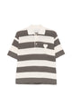 Ami Paris Cotton Short Sleeves Polo Adc