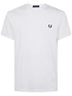 Fred Perry Tshirt Ringer Con Logo