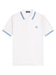 Fred Perry White Cotton Polo Shirt