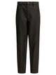 Comme Des Garçons Shirt Black Polyester Wool Trousers