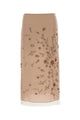 Fendi Antiqued Pink Tulle Skirt