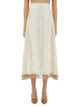 Fendi Ff Silk Skirt