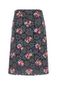 Fendi Printed Lace Skirt