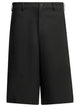Comme Des Garçons Shirt Cargo Shorts With Zipper Detail