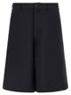 Comme Des Garcons Shirt Zip Bermuda Shorts