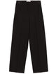 Fendi Wide Leg Wool Trousers