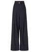 Fendi Wide Elegant Trousers In Lightweight Fabric