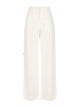Fendi White Cotton Pants