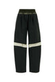 Fendi Olive Green Cotton Blend Pant