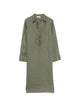 Archivio 67 Linen Chemisier Dress