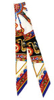 Dolce & Gabbana Patterned Silk Scarf