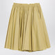 Ami Paris Pastel Yellow Cotton Skirt