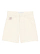 Ami Paris White Denim Shorts