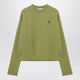 Ami Paris Ami De Coeur Matcha Green Sweatshirt