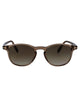 Tom Ford Marrone Chiaro Luc / Fumo Grad Acetate Sunglasses