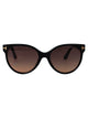 Tom Ford Nero Lucido / Bordeaux Grad Acetate Sunglasses