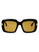 Tom Ford Nero Lucido / Marrone Acetate Sunglasses