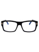 Tom Ford Nero Lucido Acetate Optical Glasses