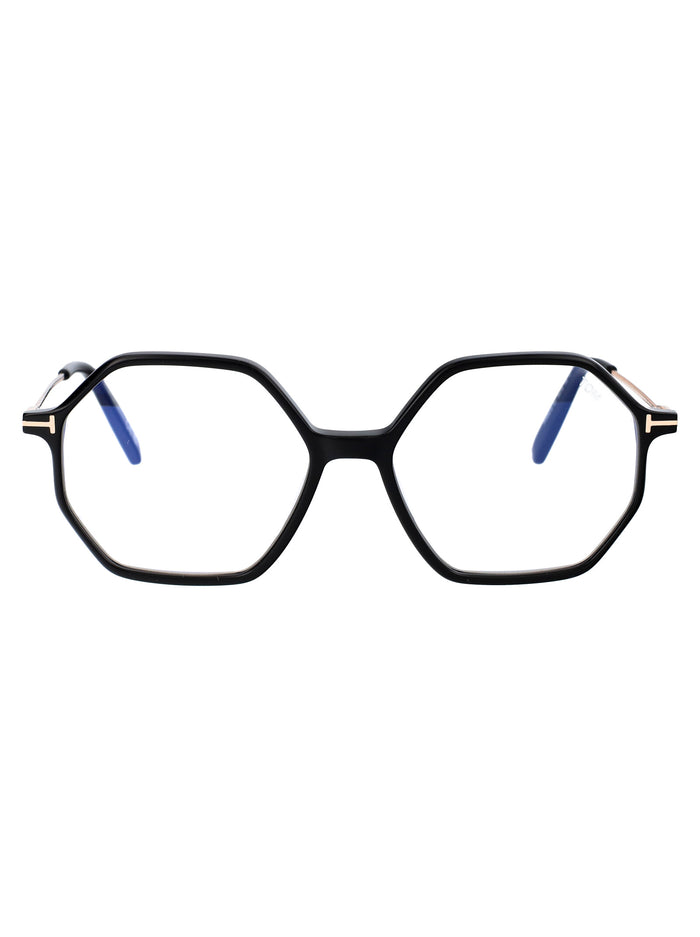 Tom Ford Nero Lucido Acetate Optical Glasses