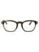 Tom Ford Verde Scuro Acetate Optical Glasses