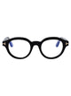 Tom Ford Nero Lucido Acetate Optical Glasses