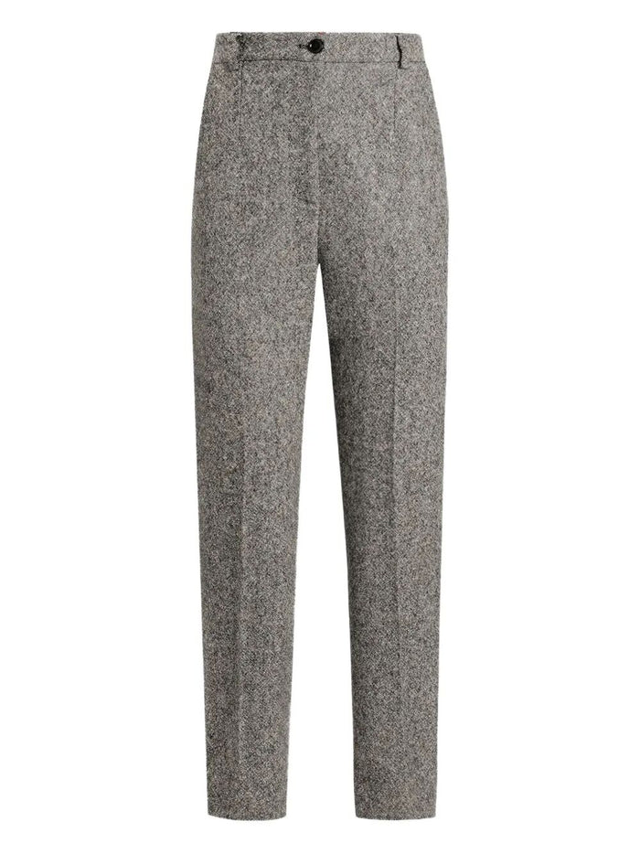 Dolce & Gabbana Tweed Melange Pants