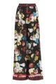 Dolce & Gabbana Printed Silk Pants