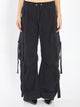 Dolce & Gabbana Dolce & Gabbana Black Waxed Faille Cargo Trousers