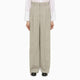 Ami Paris Light Heather Grey Polyester Trousers