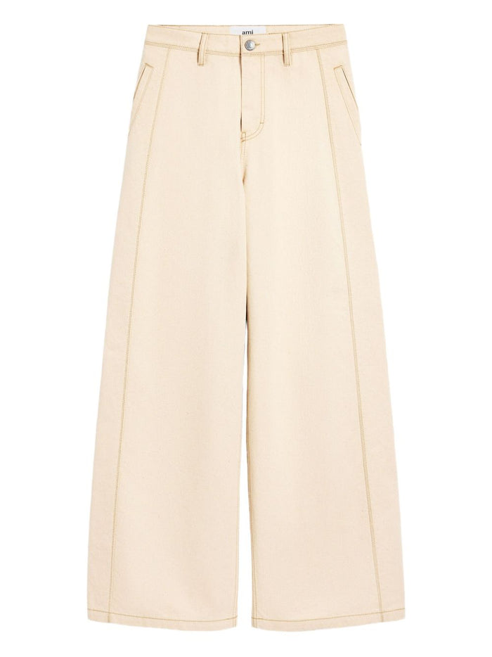Ami Paris Super Wide Denim Jeans