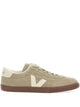 Veja Cream White Leather Flat Shoes