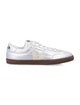 Veja Veja Panenka Leather Silver And White Sneakers