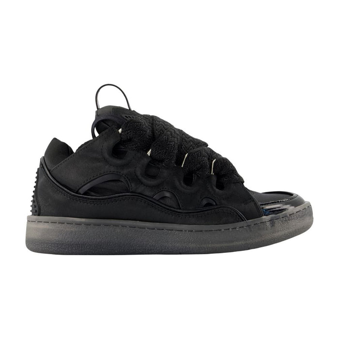 Lanvin Curb Sneakers - - Synthetic - Black