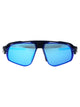 Nike Blue Mirror Matte Navy Acetate Sunglasses