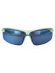 Nike Solid Grey Mirror Matte Jade Ice Acetate Sunglasses
