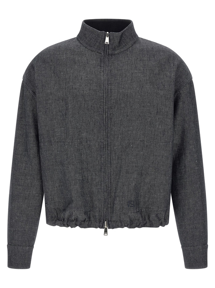 Fendi 'Ff Selleria' Reversible Blouson