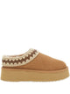 Mou Platform Clog Suede Slippers