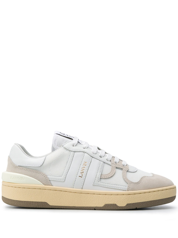 Lanvin White Clay Sneakers