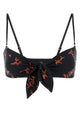 Fendi Printed Stretch Nylon Bikini Top