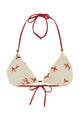 Fendi Printed Stretch Nylon Bikini Top