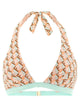 Fendi 'Ff Waves' Bikini Top