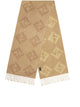Fendi Nude Neutrals Wool Scarf Ff