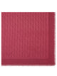 Fendi Red Silk And Wool Shawl