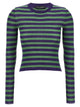 Dolce & Gabbana Striped Viscose Sweater