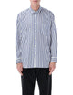 Comme Des Garçons Shirt Comme Des Garçons Shirt Striped Cotton Shirt