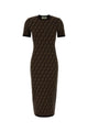 Fendi Ff Cotton Dress