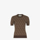 Fendi Ff Knitted Top